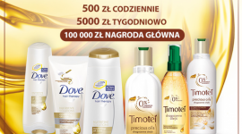 Comfitura promuje loterię Unilever dla marek Timotei i Dove
