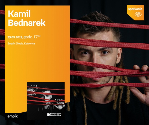Kamil Bednarek w Empiku Silesia BIZNES, Kultura - Jeden z najbardziej znanych polskich muzyków – Kamil Bednarek, będzie gościem w salonie Empik Silesia 29 marca o godzinie 17:00.