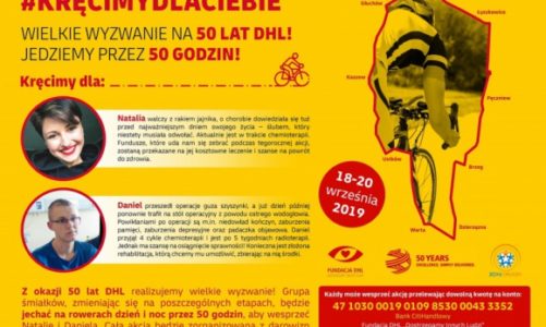 Pracownicy DHL przesiadają się na rowery. Dołącz do charytatywnej akcji