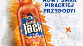 CHWYĆ NOWY SMAK PIRACKIEJ PRZYGODY Z CAPTAIN JACK PIRATE ORANGE